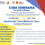21/04/2022 - Soberana e la sfida di Cuba al Covid-19