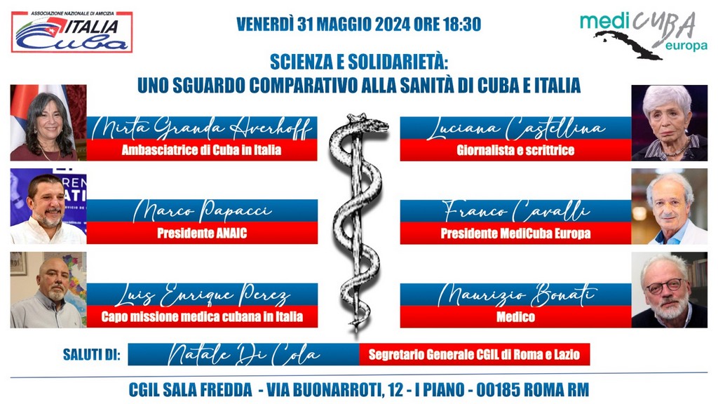 31/05/2024 - La solidarietà della sanità cubana