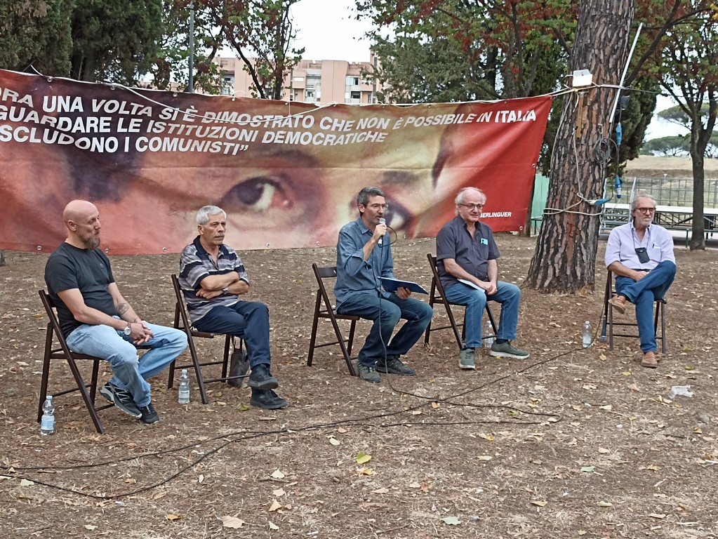 05/09/2024 - Dibattito alla Festa dell'Unità Comunista