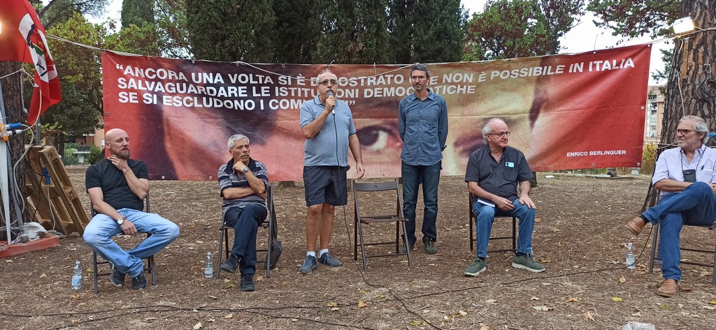 05/09/2024 - Dibattito alla Festa dell'Unità Comunista