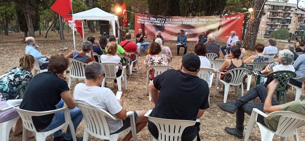 05/09/2024 - Dibattito alla Festa dell'Unità Comunista