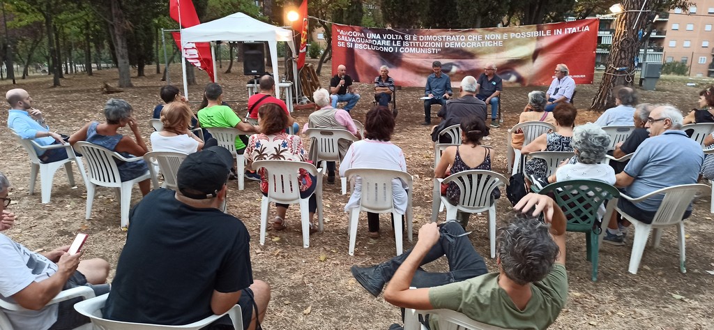 05/09/2024 - Dibattito alla Festa dell'Unità Comunista