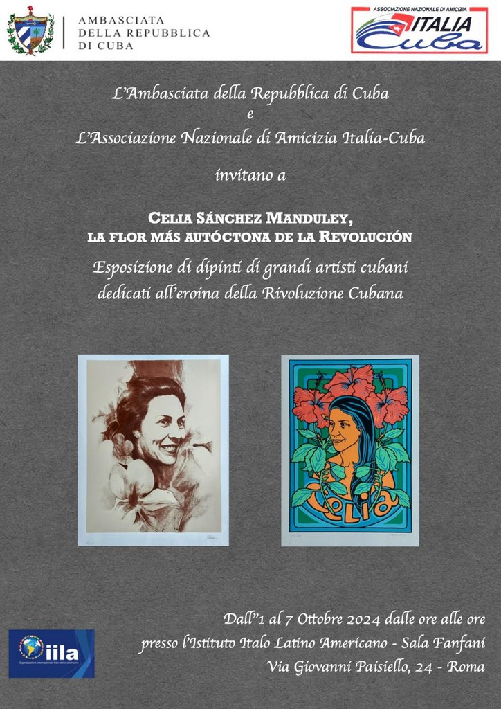 03/10/2025 - Inaugurata la Mostra dedicata a Celia Sánchez