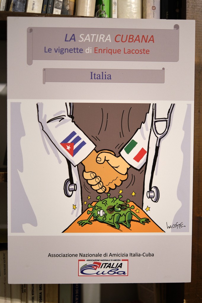 16/10/2024 - Inaugurata la mostra di vignette di Lacoste Prince