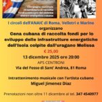 13/12/2025 - Cena per raccolta fondi "Energia per la vita"