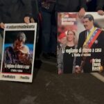 03/02/2026 - Solidarietà per Maduro davanti all’Ambasciata USA