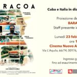 23/02/2026 - Proiezione del film "Baracoa"