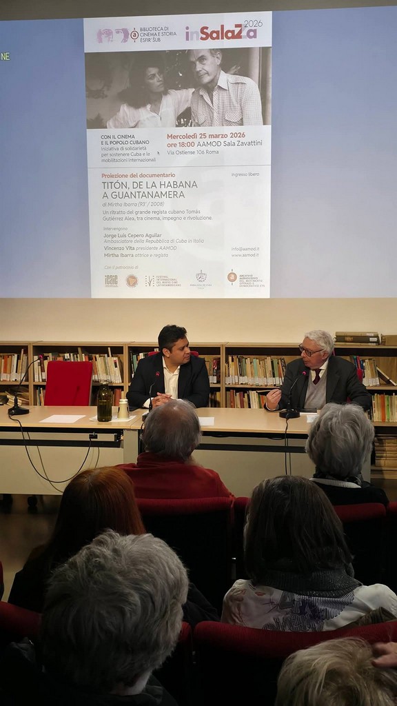 25/03/2026 - Con il cinema e il popolo cubano