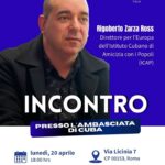 20/04/2026 - Incontro con Rigoberto Zarza Ross