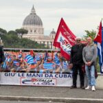 07/05/2026 - Il Circolo di Roma protesta contro l'arrivo di Rubio