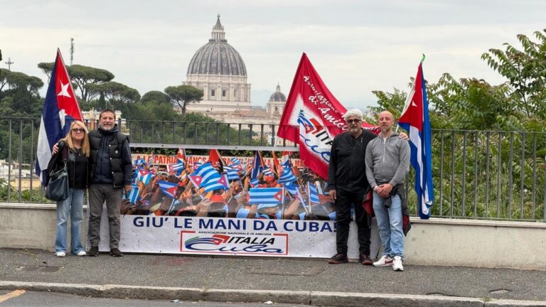 07/05/2026 - Il Circolo di Roma protesta contro l'arrivo di Rubio
