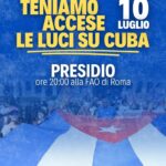 10/07/2026 - Teniamo le luci accese per Cuba
