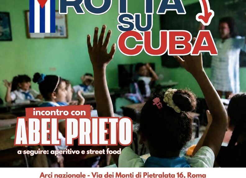 13/10/2026 - Rotta su Cuba, Incontro con Abel Prieto